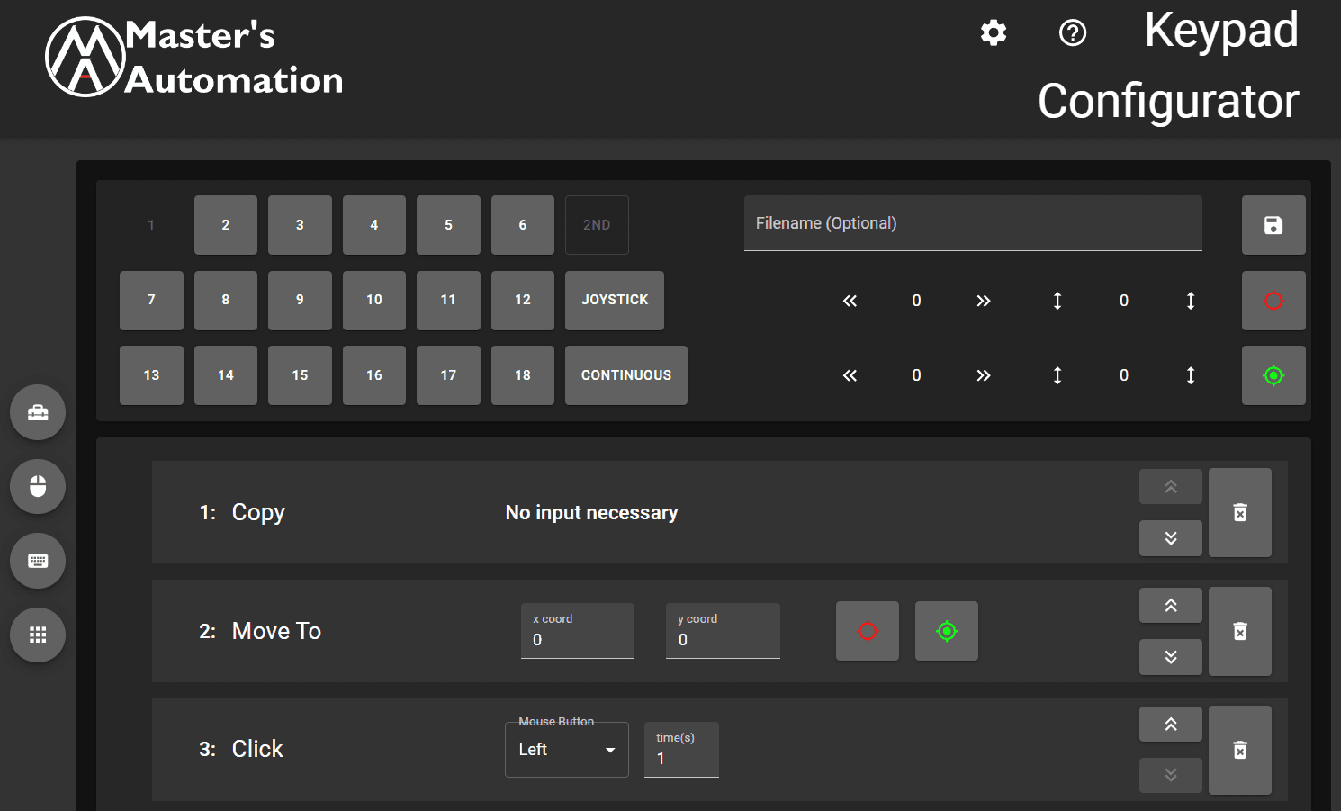 Keypad Configurator